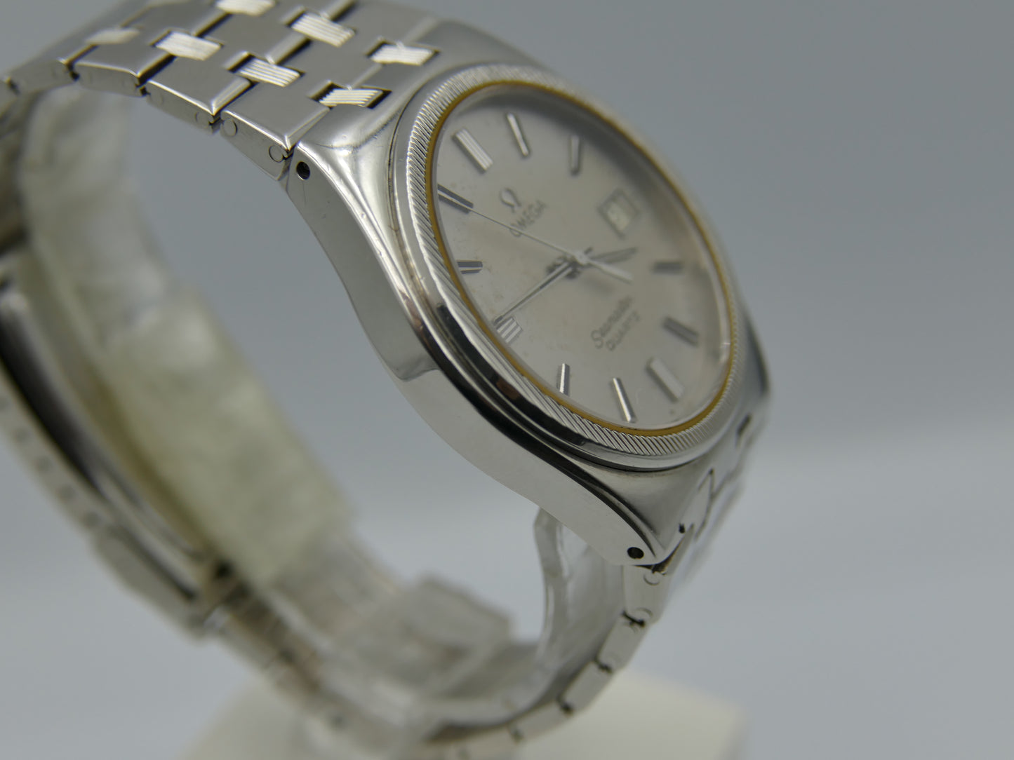 70s vintage watch OMega Seamaster quartz cal. 1342 ref. 196.0134 / 396.0873 vintage royal oak