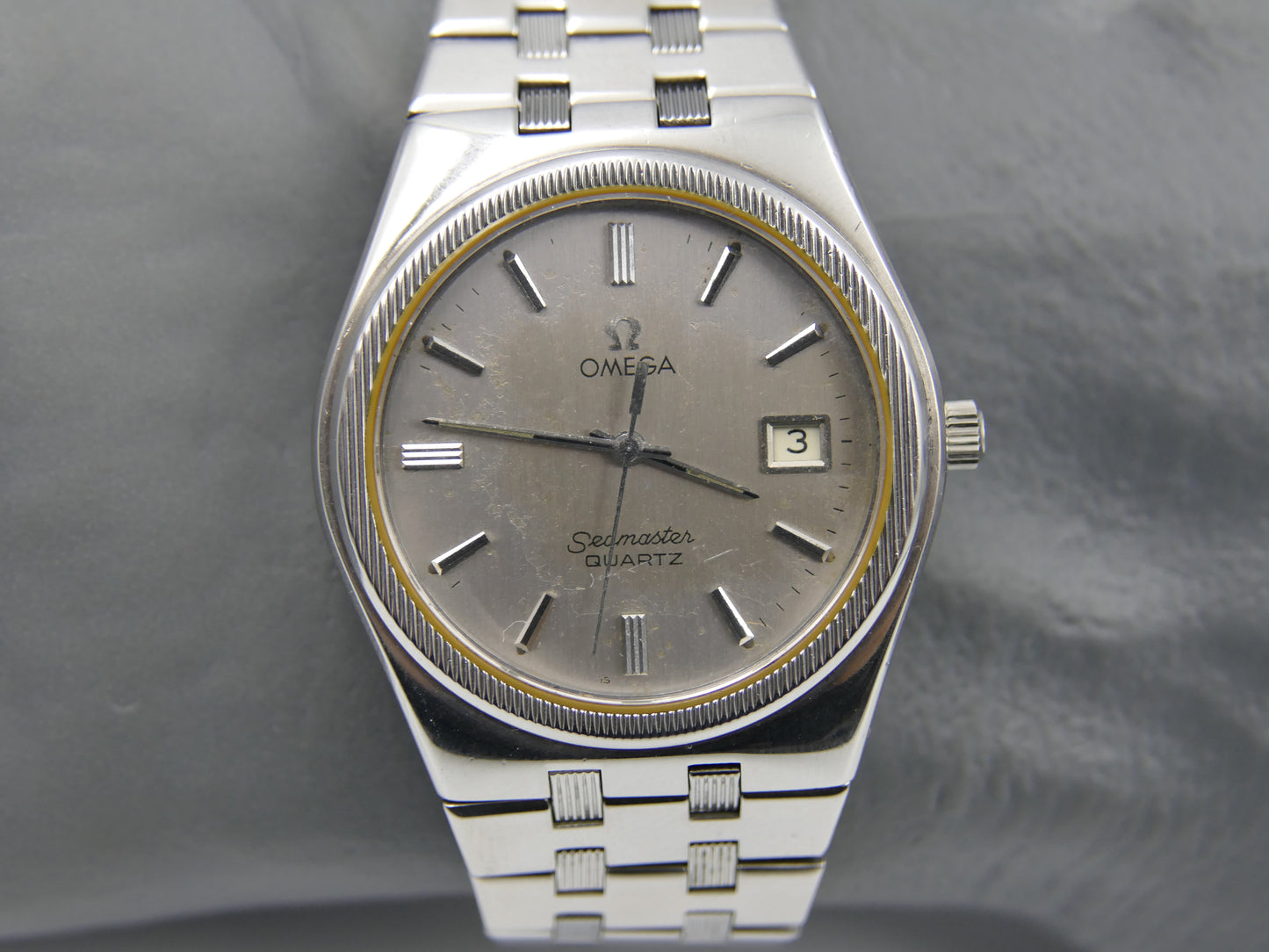 70s vintage watch OMega Seamaster quartz cal. 1342 ref. 196.0134 / 396.0873 vintage royal oak