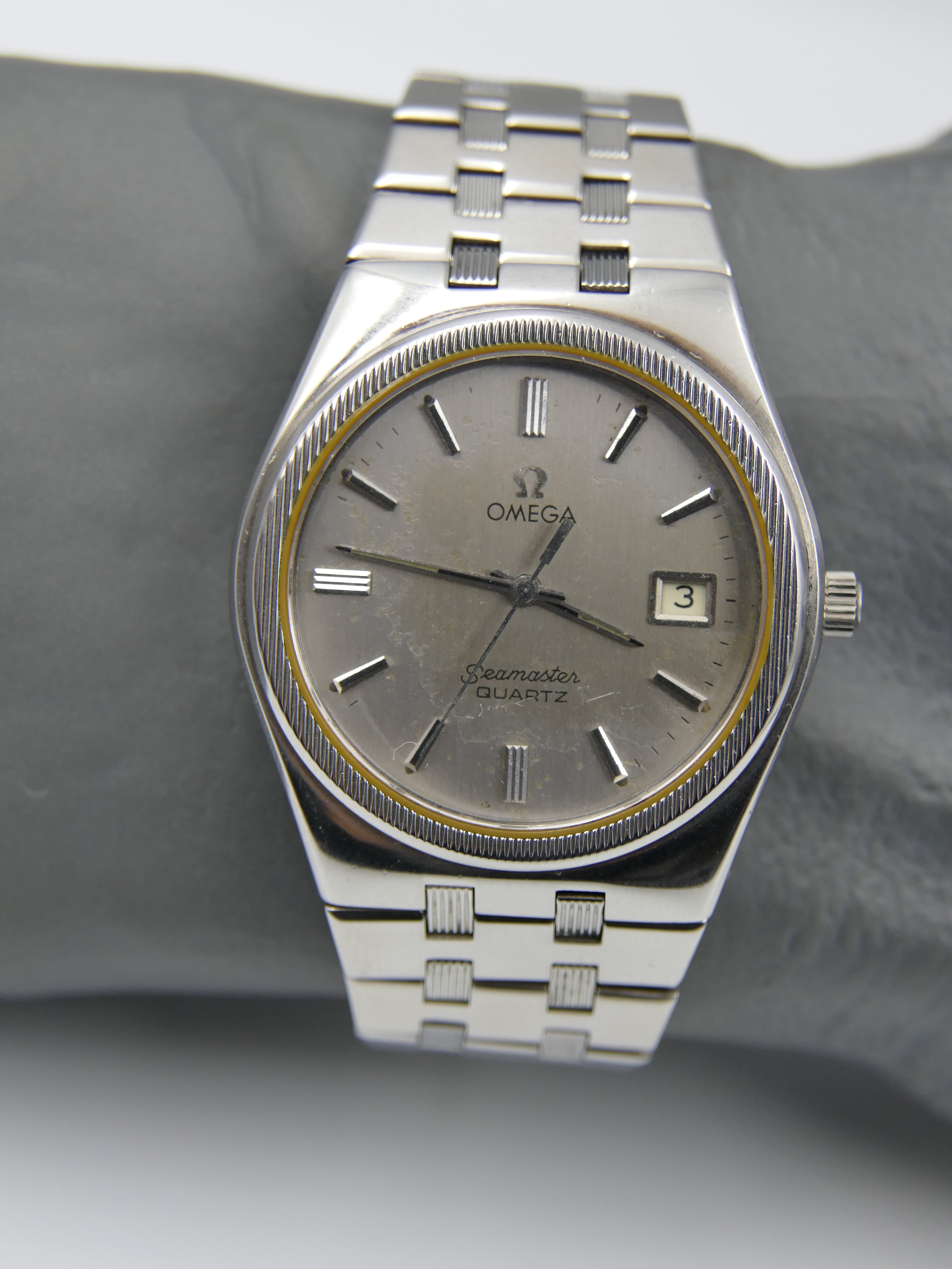 OMEGA Seamaster Quartz 本体 70s vintage watch OMega Seamaster quartz cal. 1342 ref. 196.0134