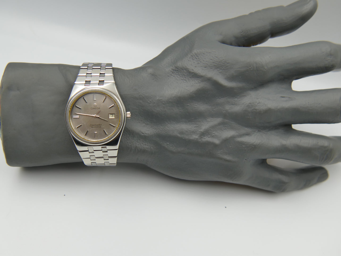 70s vintage watch OMega Seamaster quartz cal. 1342 ref. 196.0134 / 396.0873 vintage royal oak