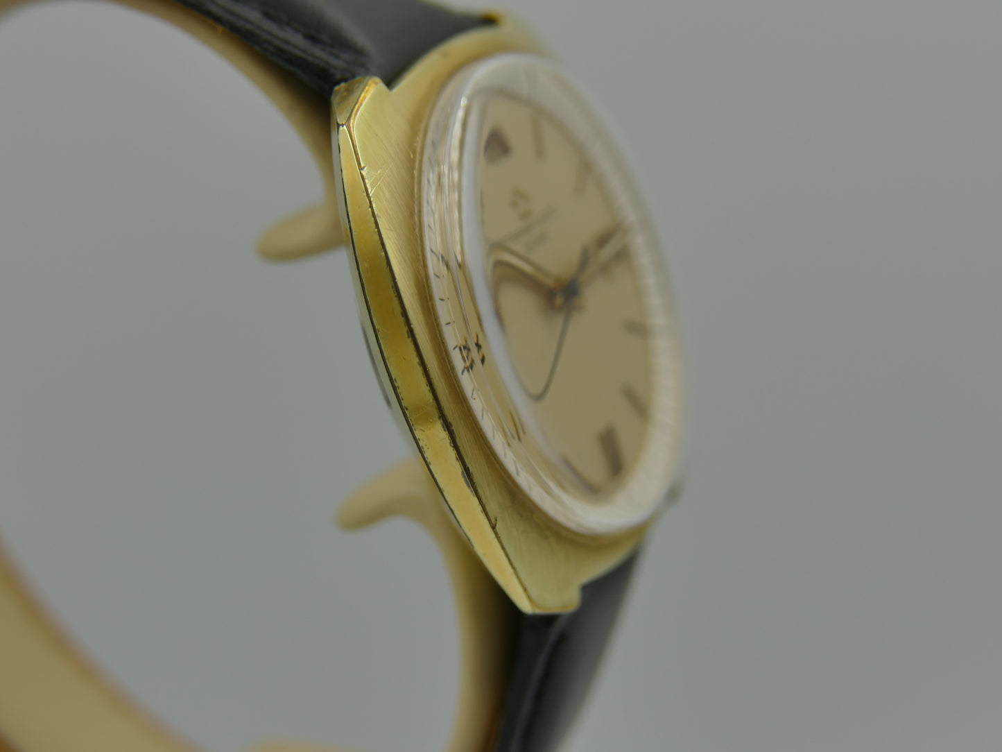 70s vintage watch mens Eterna Matic 2002 automatic gold pl serviced W/Box