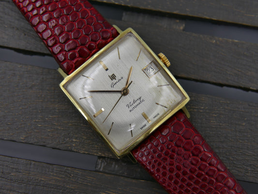 60s vintage watch mens LIP Geneve Victory automatic RA191 ref 1561 serviced