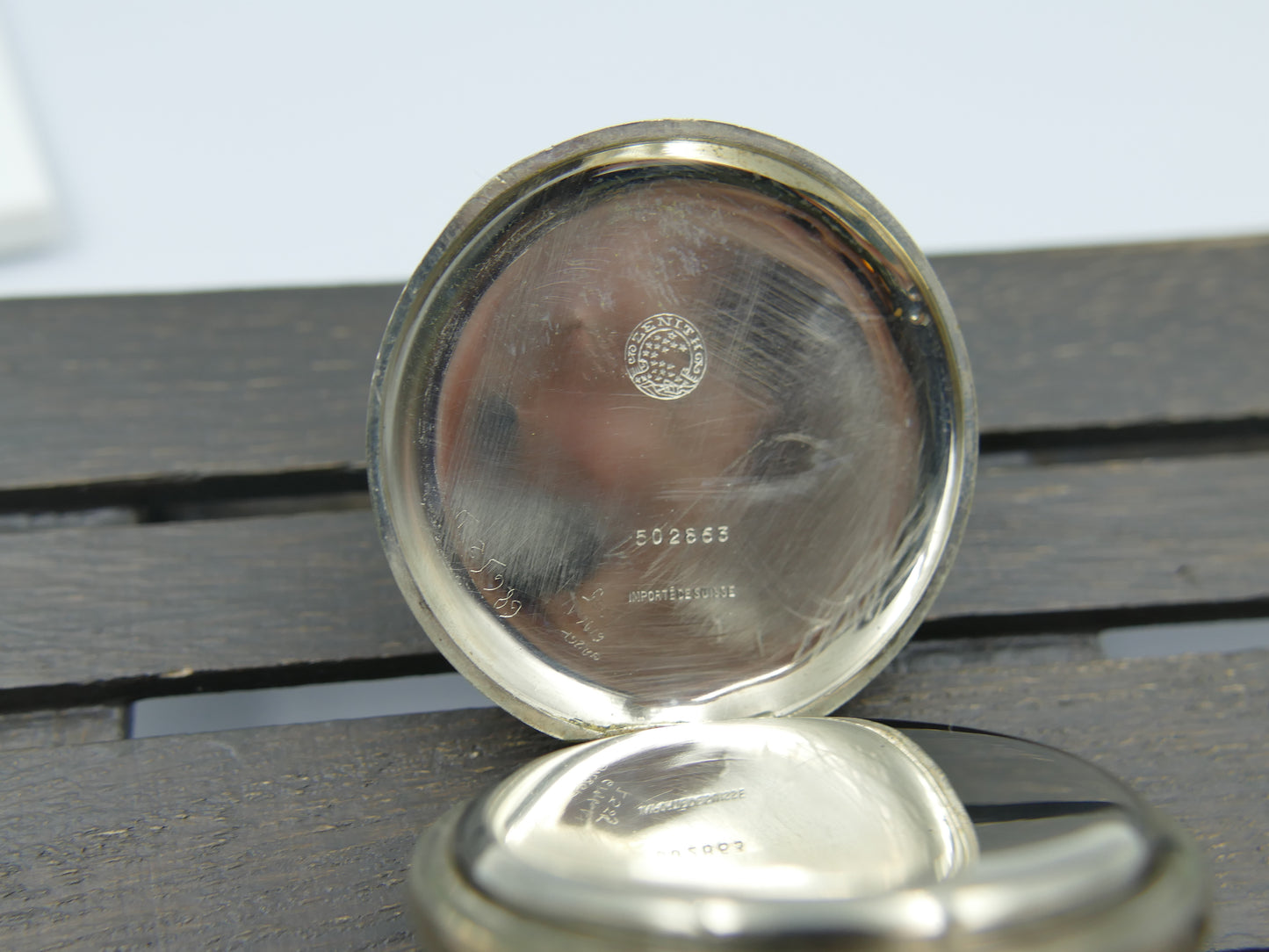 10s vintage gousset pocket watch Zenith hand wind grand prix