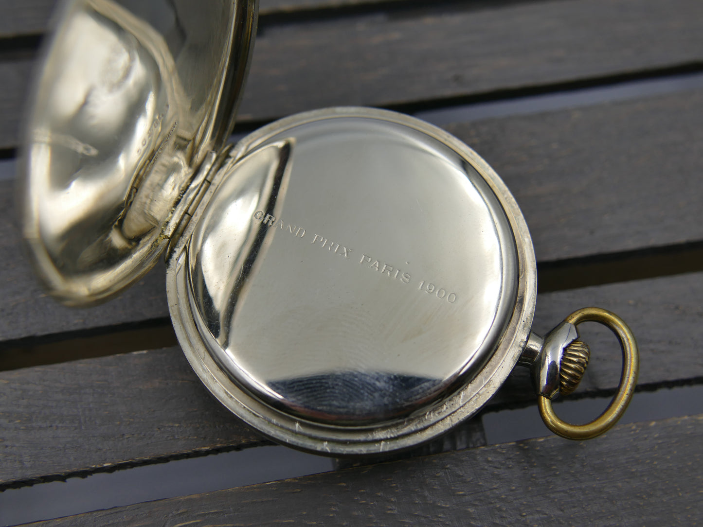 10s vintage gousset pocket watch Zenith hand wind grand prix