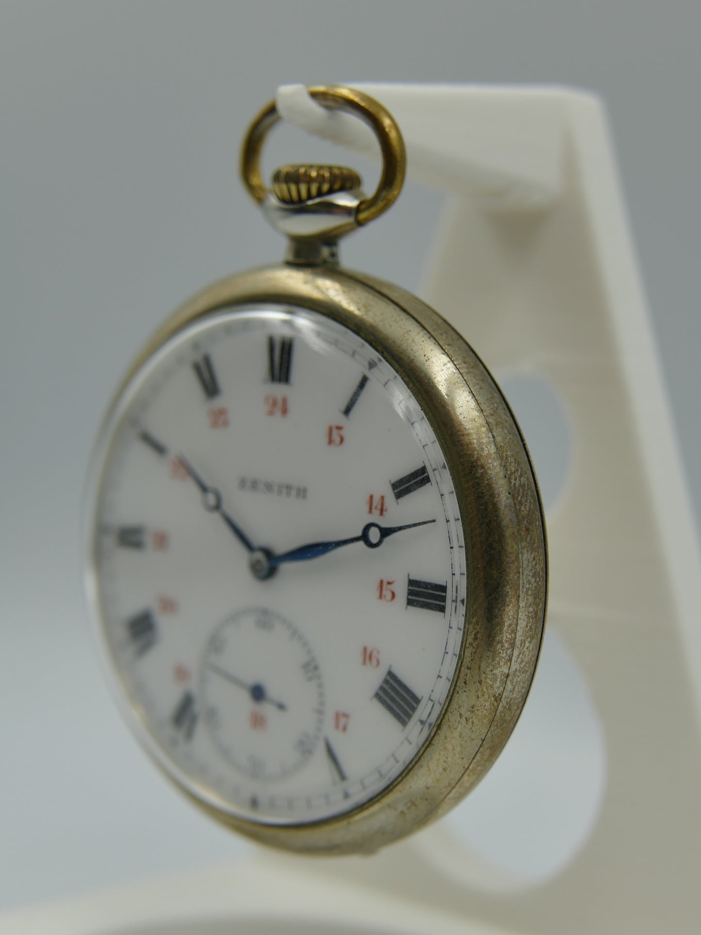 10s vintage gousset pocket watch Zenith hand wind grand prix