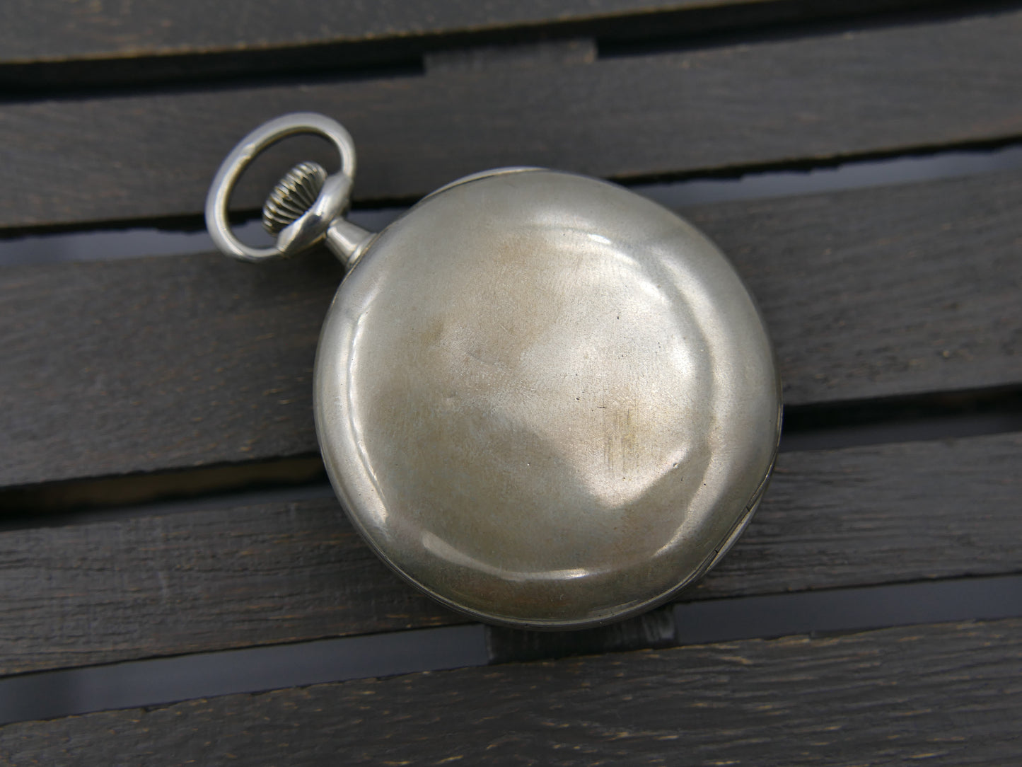 1912 vintage gousset pocket watch Omega 18’’’ L7-16p manual wind solid silver case