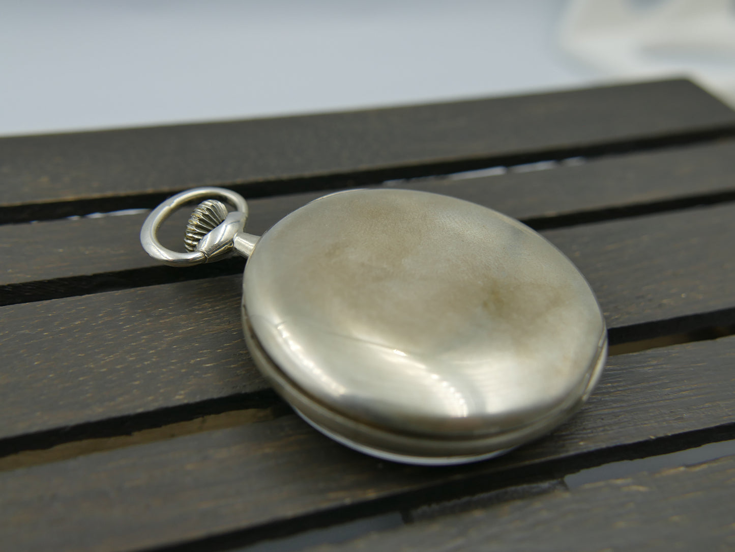 1912 vintage gousset pocket watch Omega 18’’’ L7-16p manual wind solid silver case