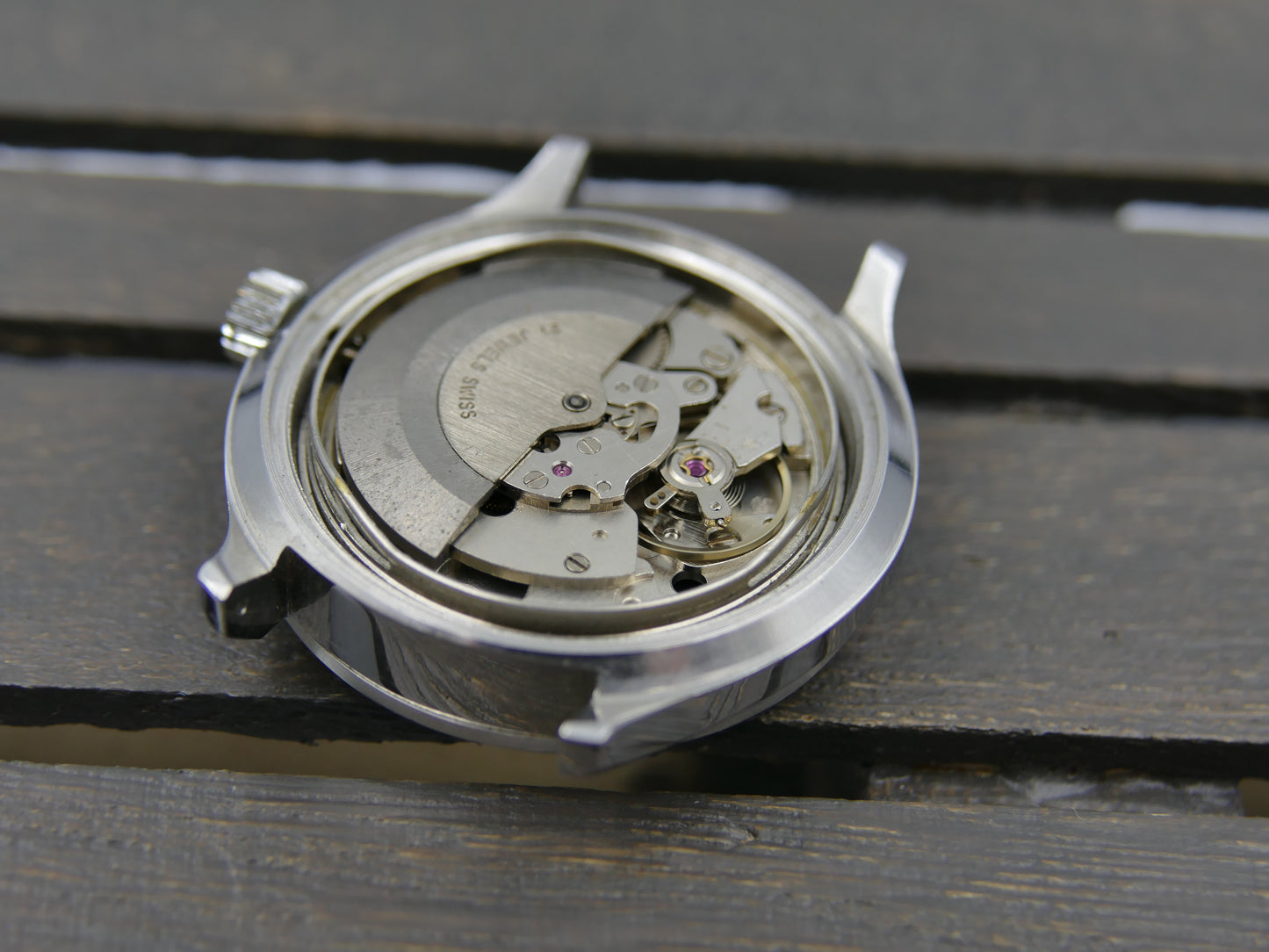 70s vintage watch mens swiss Argus precision automatic day&date AS 2066