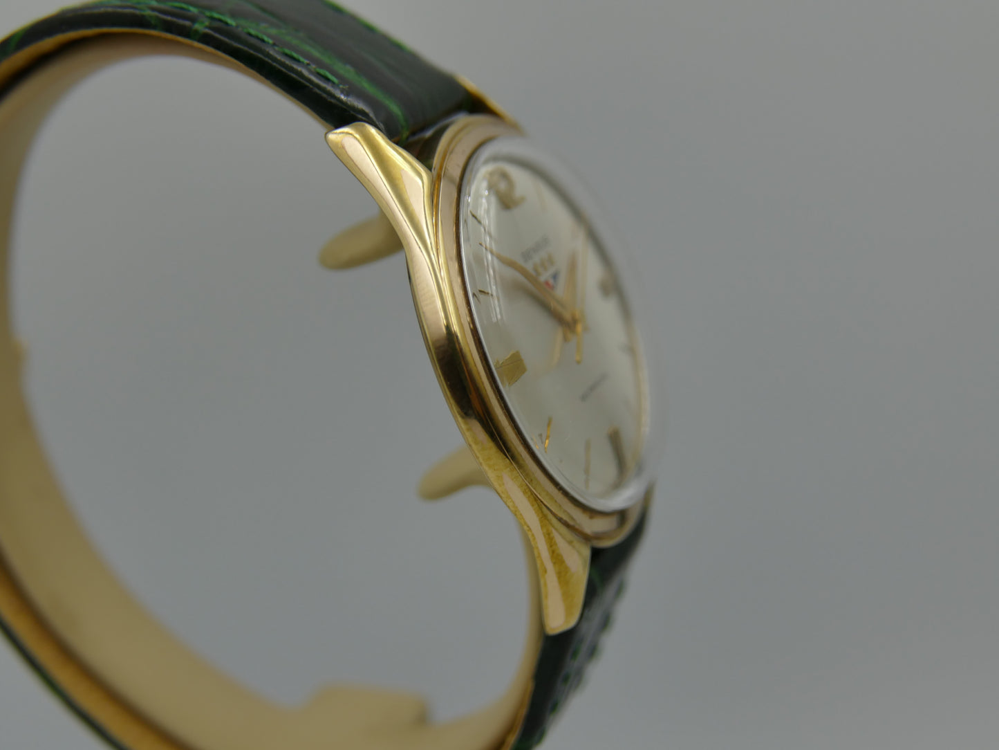 60s Vintage watch mens Benrus Patriot Douglas 3 Star Selfwinding rolled gold w/box