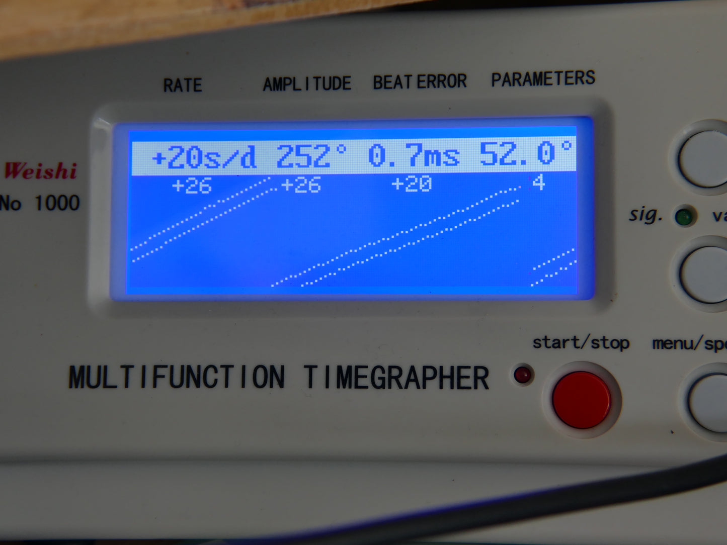 70s vintage watch chronograph Elge valjoux 7734 jumbo 40mm Yachting Racing NOS