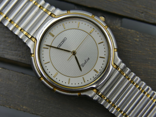 90s vintage watch dress Seiko Dolce 5E31-6B20 jpm