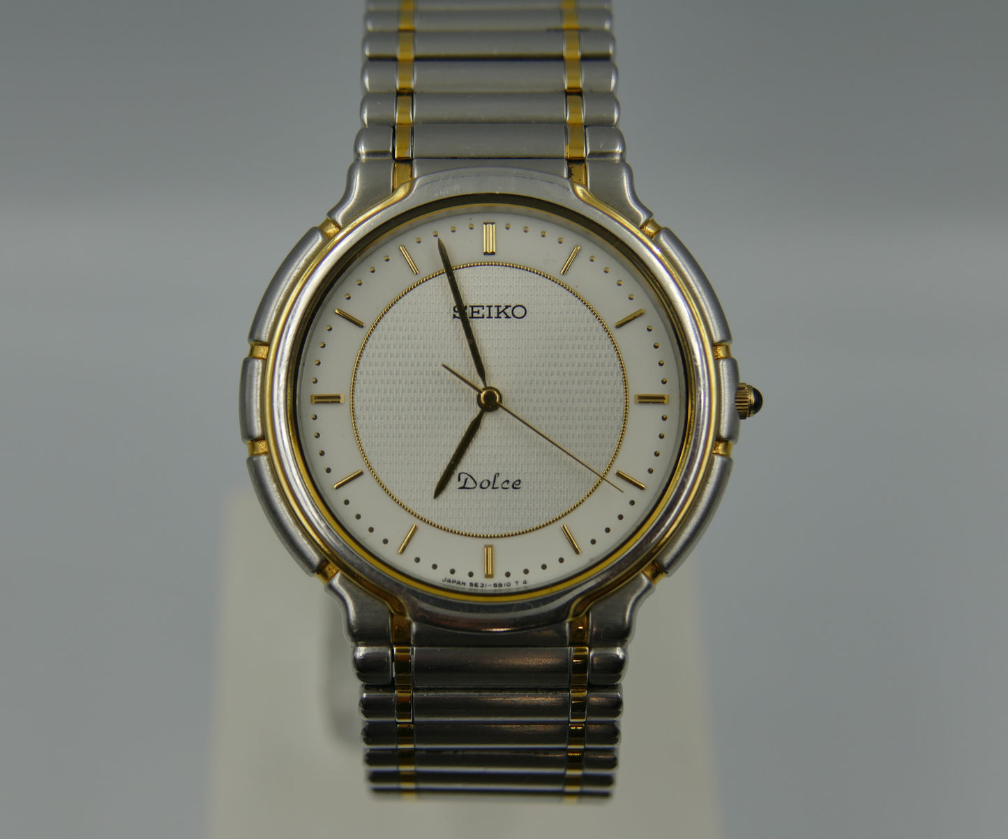 90s vintage watch dress Seiko Dolce 5E31-6B20 jpm