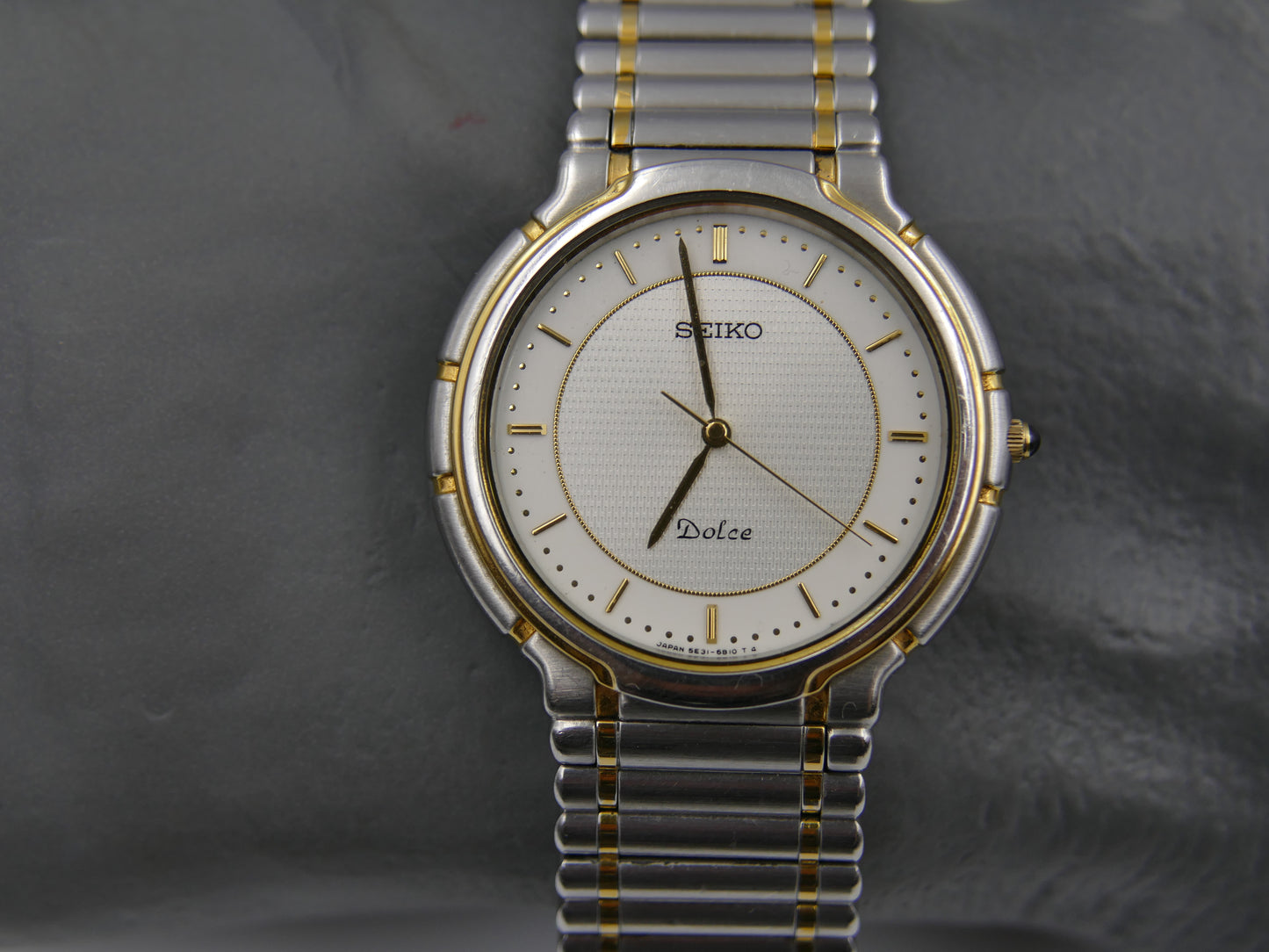 90s vintage watch dress Seiko Dolce 5E31-6B20 jpm