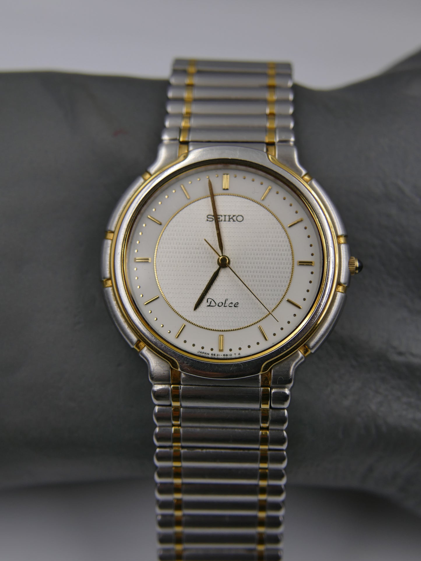 90s vintage watch dress Seiko Dolce 5E31-6B20 jpm