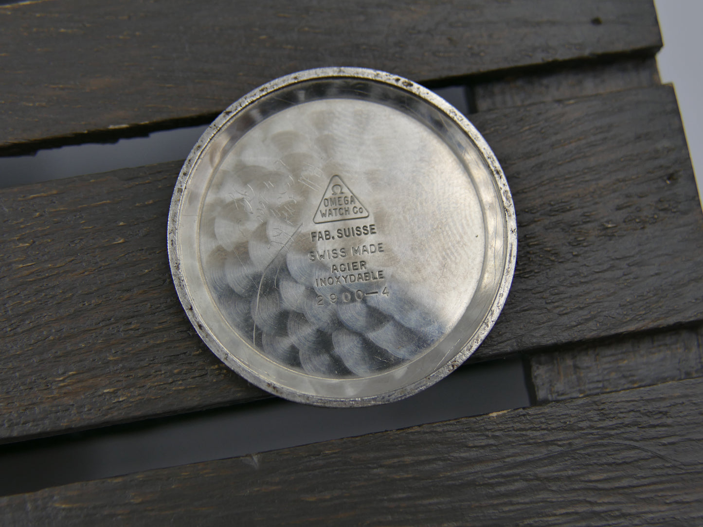 50s vintage watch mens Omega ref. 2900 -4 hand wind cal. 267 steel