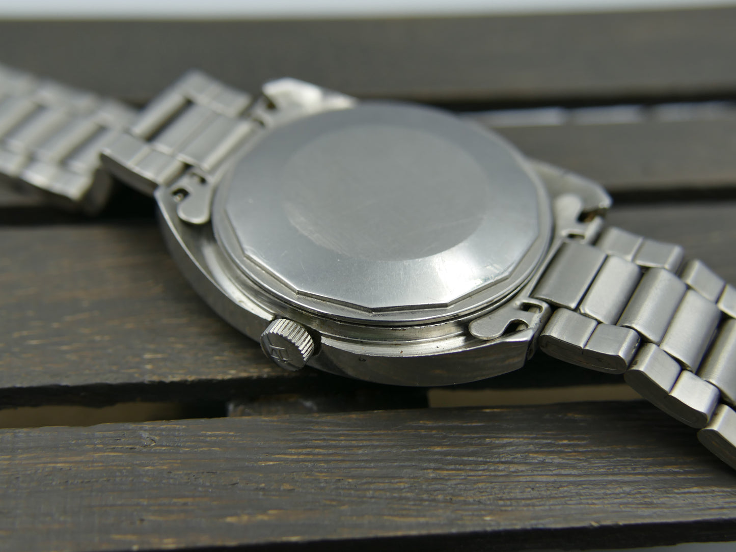 70s vintage watch mens Tissot seastar ref 44807 -2X automatic 2481 blue dial