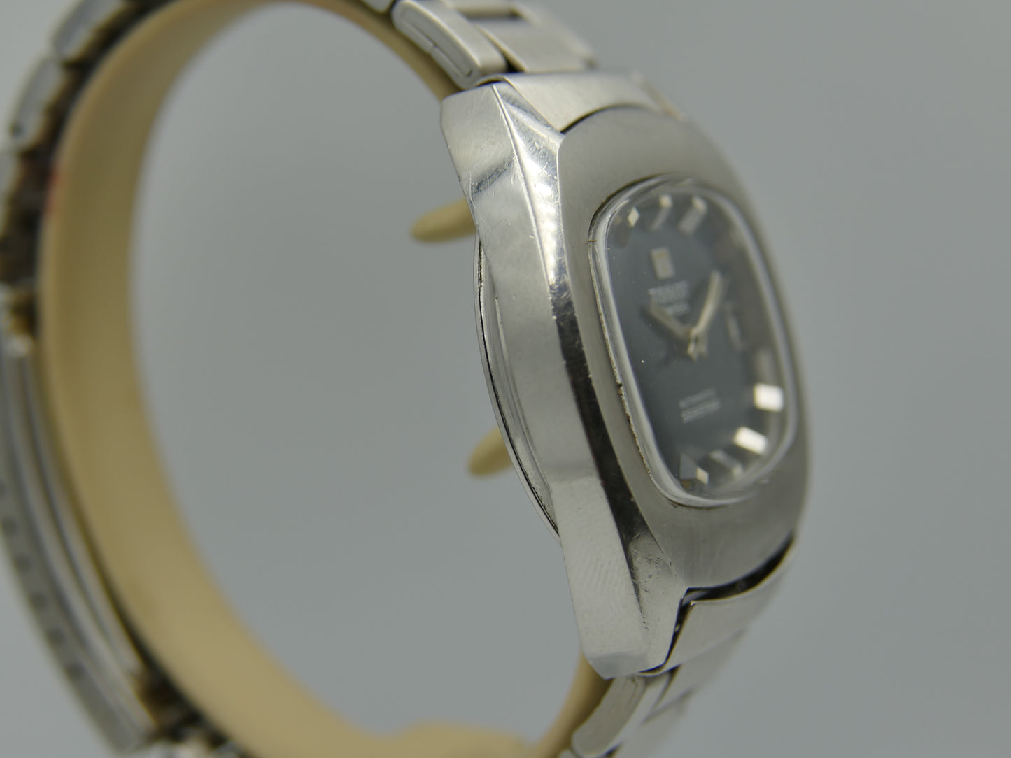 70s vintage watch mens Tissot seastar ref 44807 -2X automatic 2481 blue dial