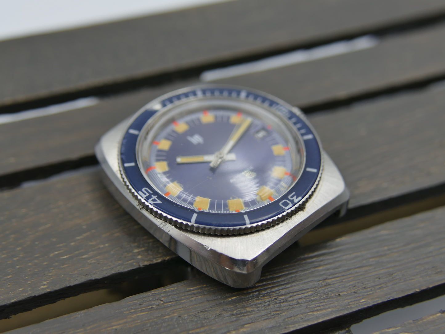 Lip ref 573.61.039.0 automatic serviced vintage plongee diver 70s