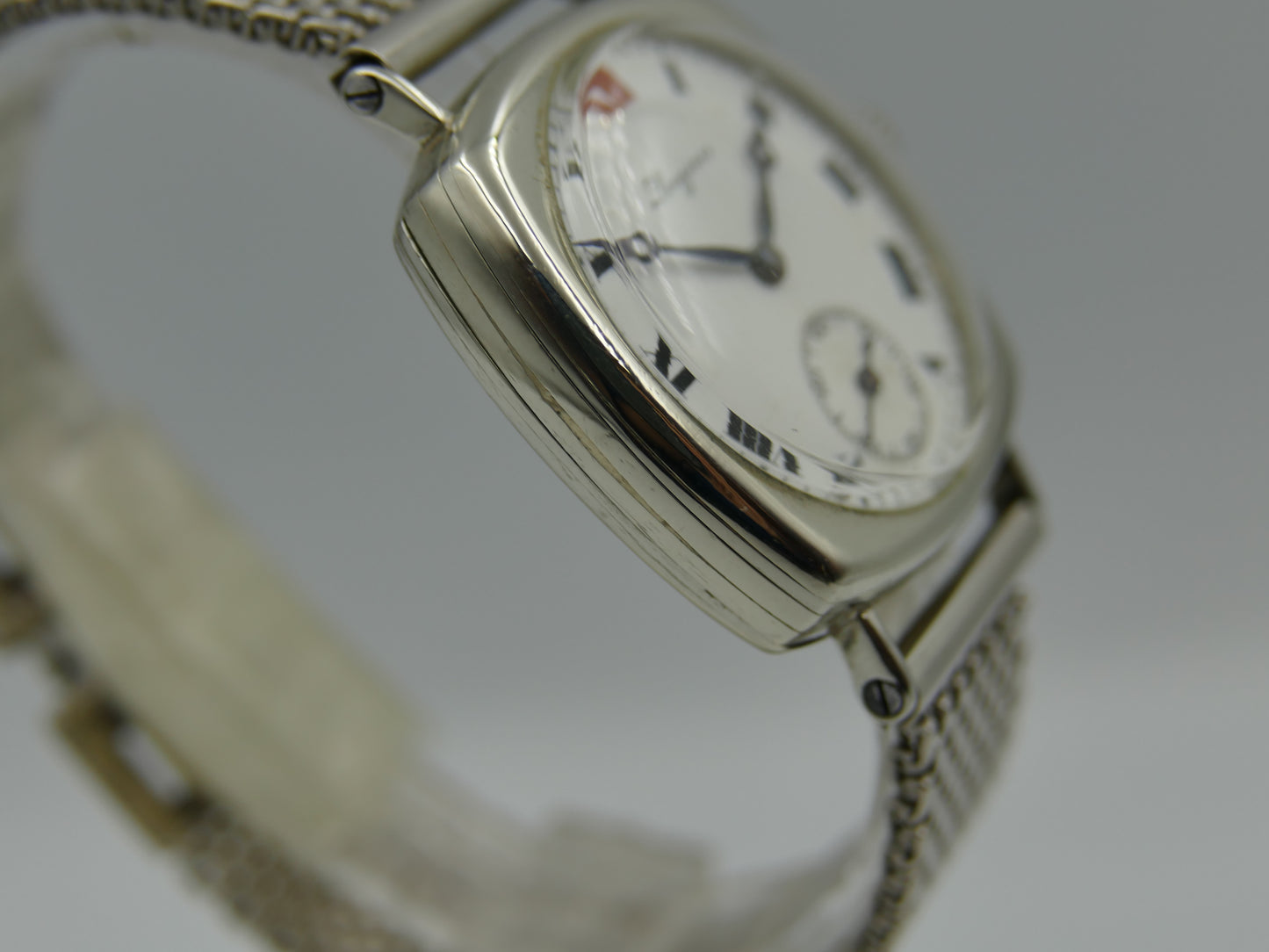 10s vintage watch mens Longines trench military WW1 13.34 serviced