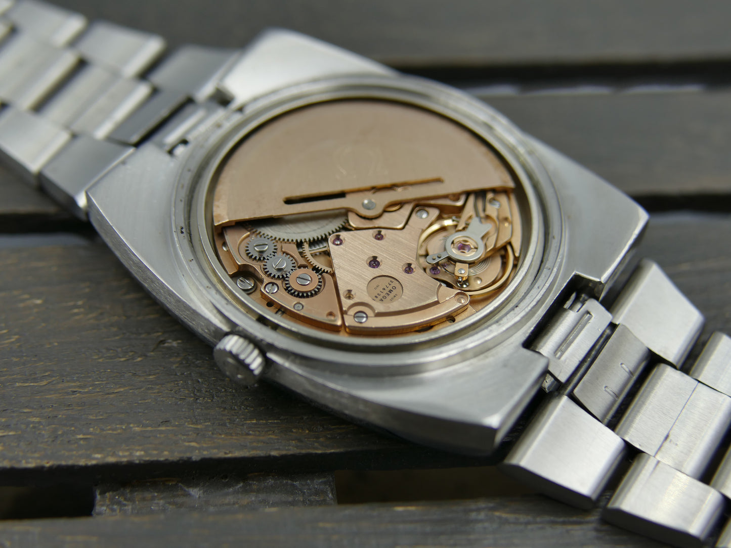 70s vintage watch Omega Genève Automatic cal 1012 ref 166.0191 / 366.0835