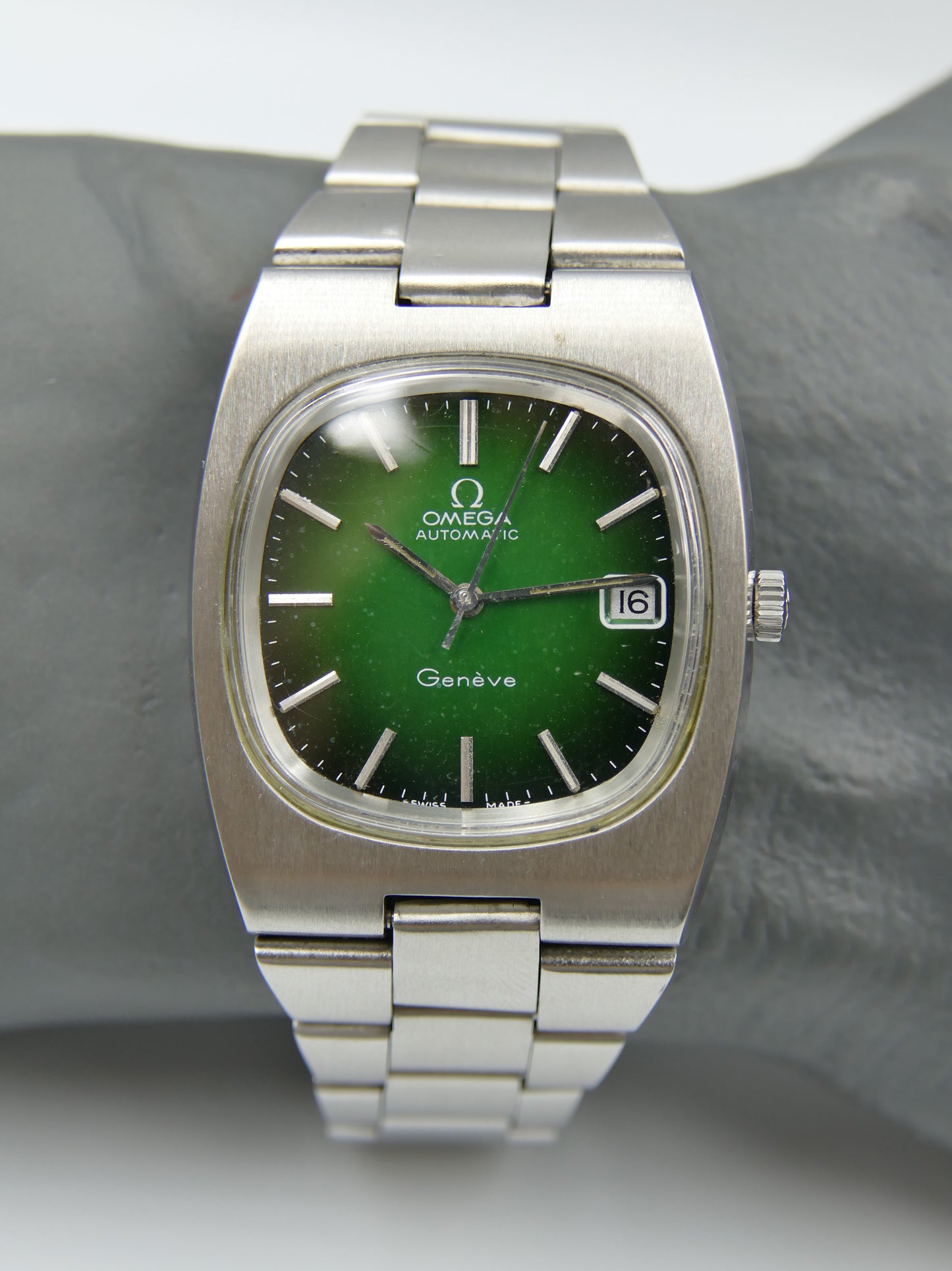 70s vintage watch Omega Genève Automatic cal 1012 ref 166.0191 / 366.0835