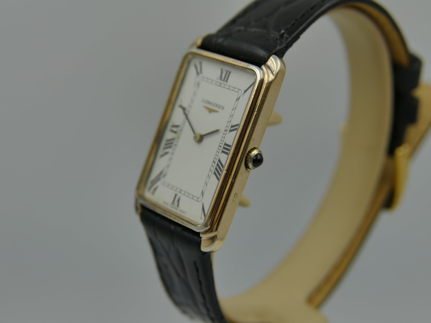 70s vintage watch mens Longines ref 4137 2 tank silver Vermeil 925 hand wind cal 5602