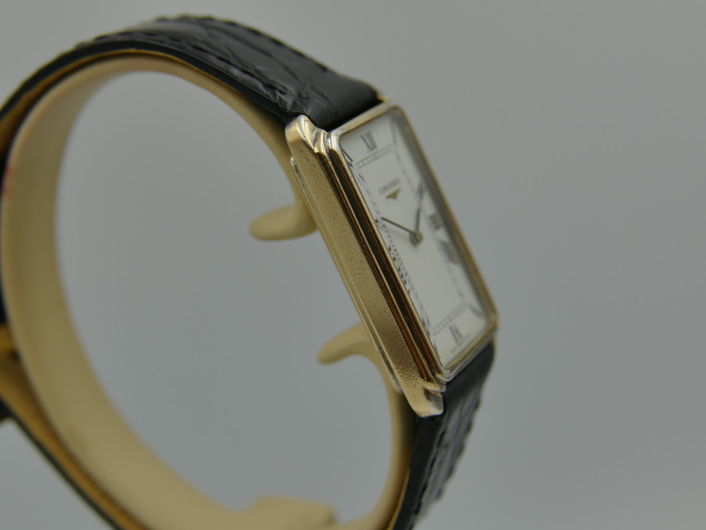 70s vintage watch mens Longines ref 4137 2 tank silver Vermeil 925 hand wind cal 5602