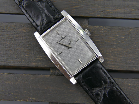 Vintage watch Michel Herbelin tank hand wind serviced