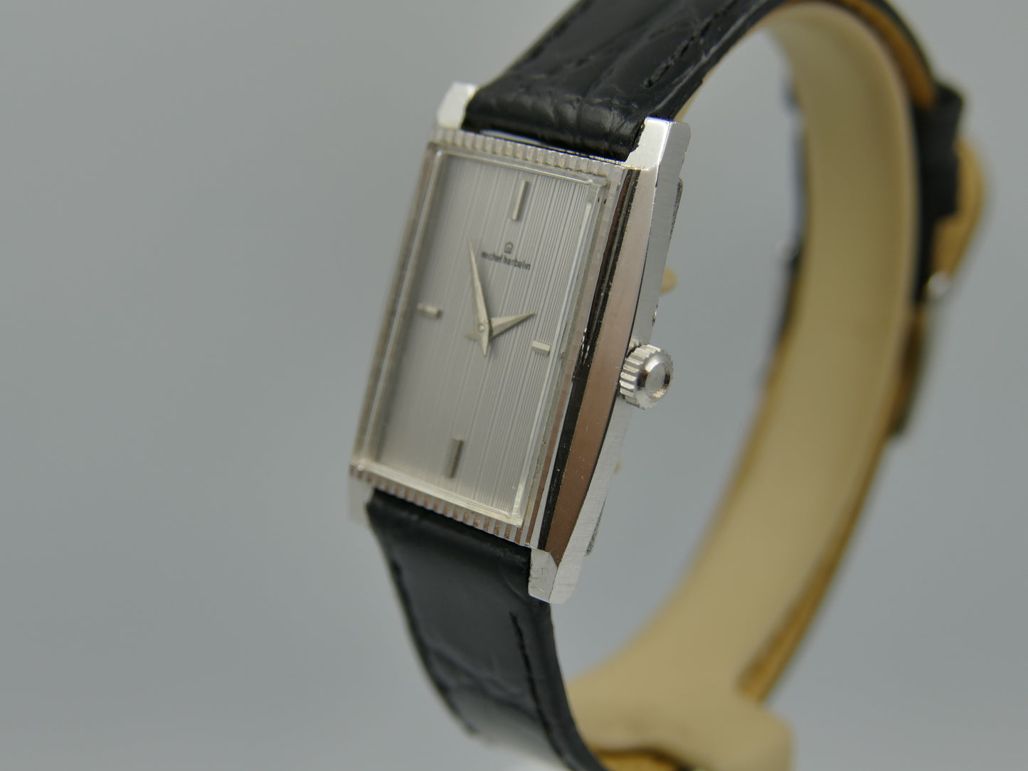 Vintage watch Michel Herbelin tank hand wind serviced