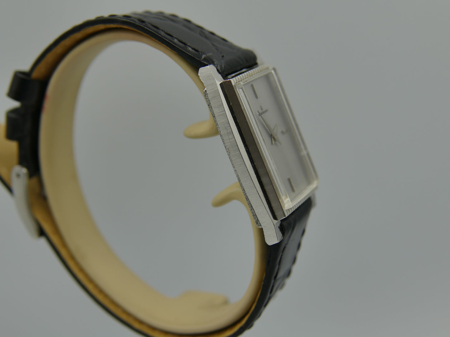 Vintage watch Michel Herbelin tank hand wind serviced
