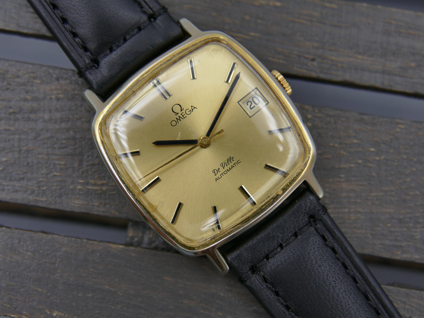 70s vintage watch mens Omega De Ville ref 162.0060 automatic 1010