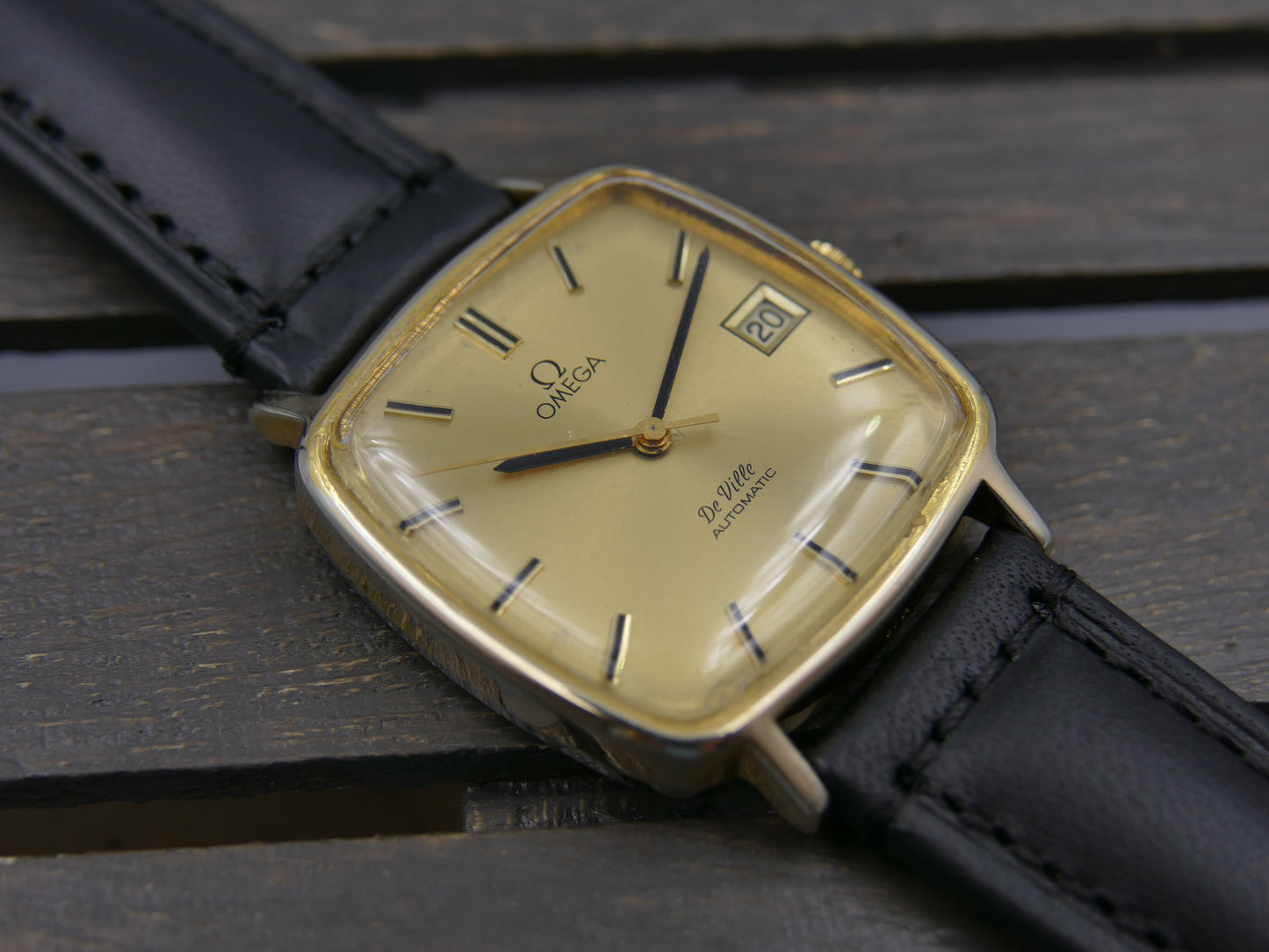 70s vintage watch mens Omega De Ville ref 162.0060 automatic 1010