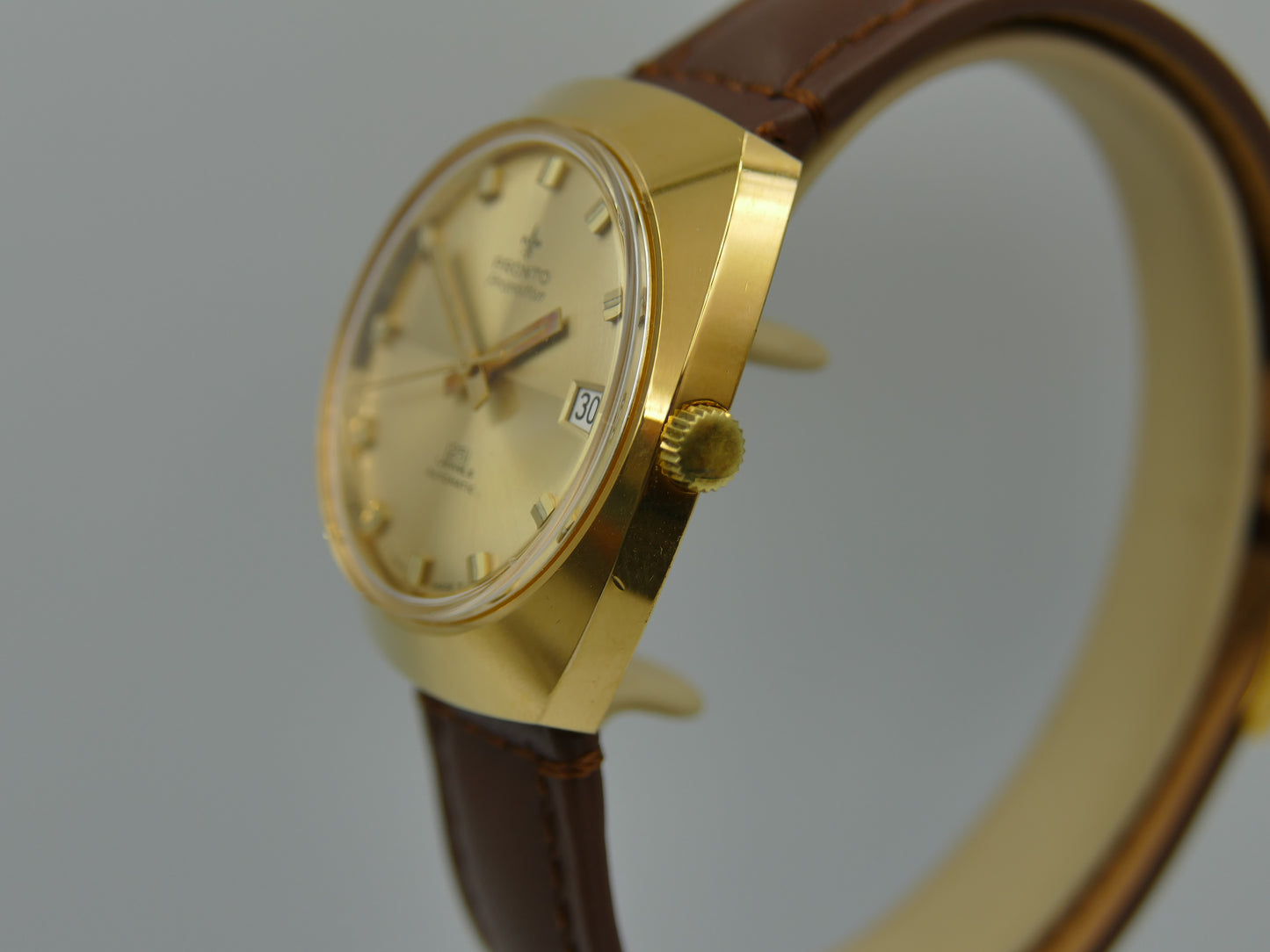 70s Vintage watch mens Pronto Promotion 25j automatic ETA 2772 NOS