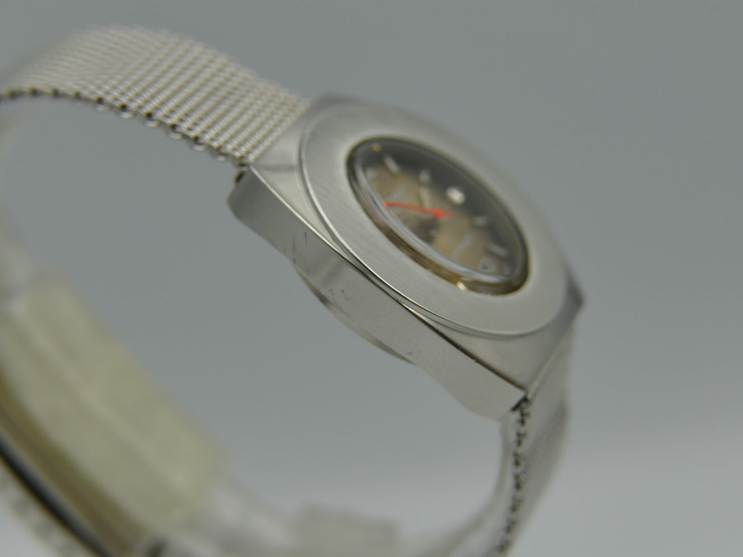70s vintage watch ladies Camy geneve montego ref. 2122 automatic cal 2551 brown serviced