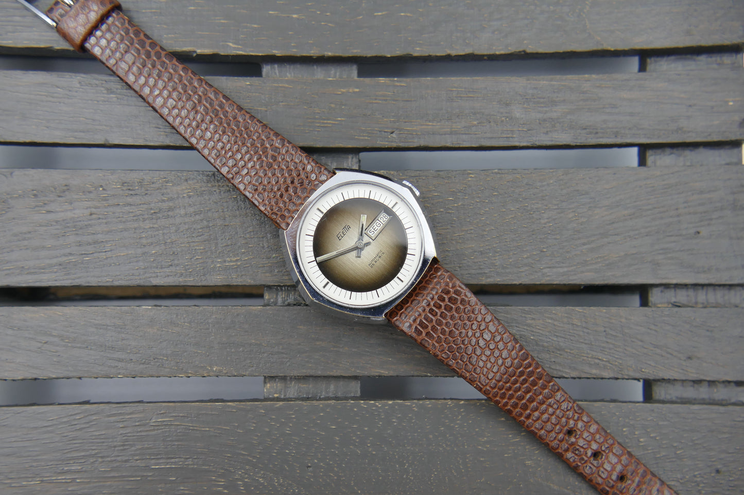 70s vintage watch lady Eletta AS 5106 automatic 25J serviced