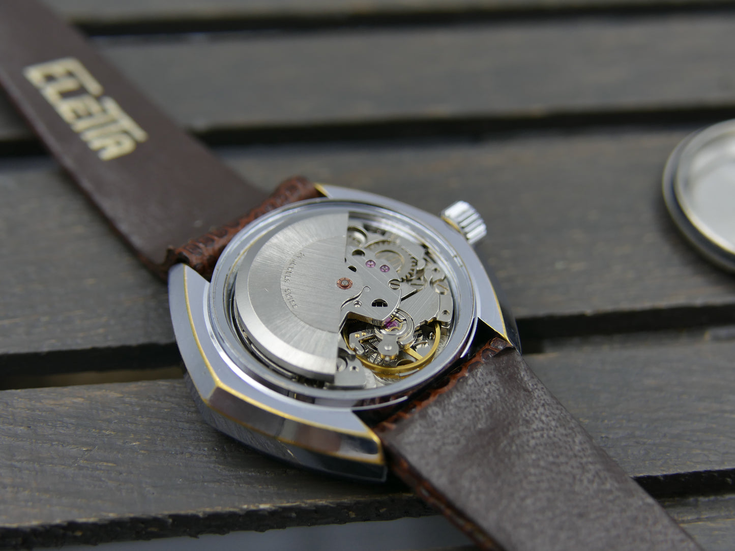 70s vintage watch lady Eletta AS 5106 automatic 25J serviced