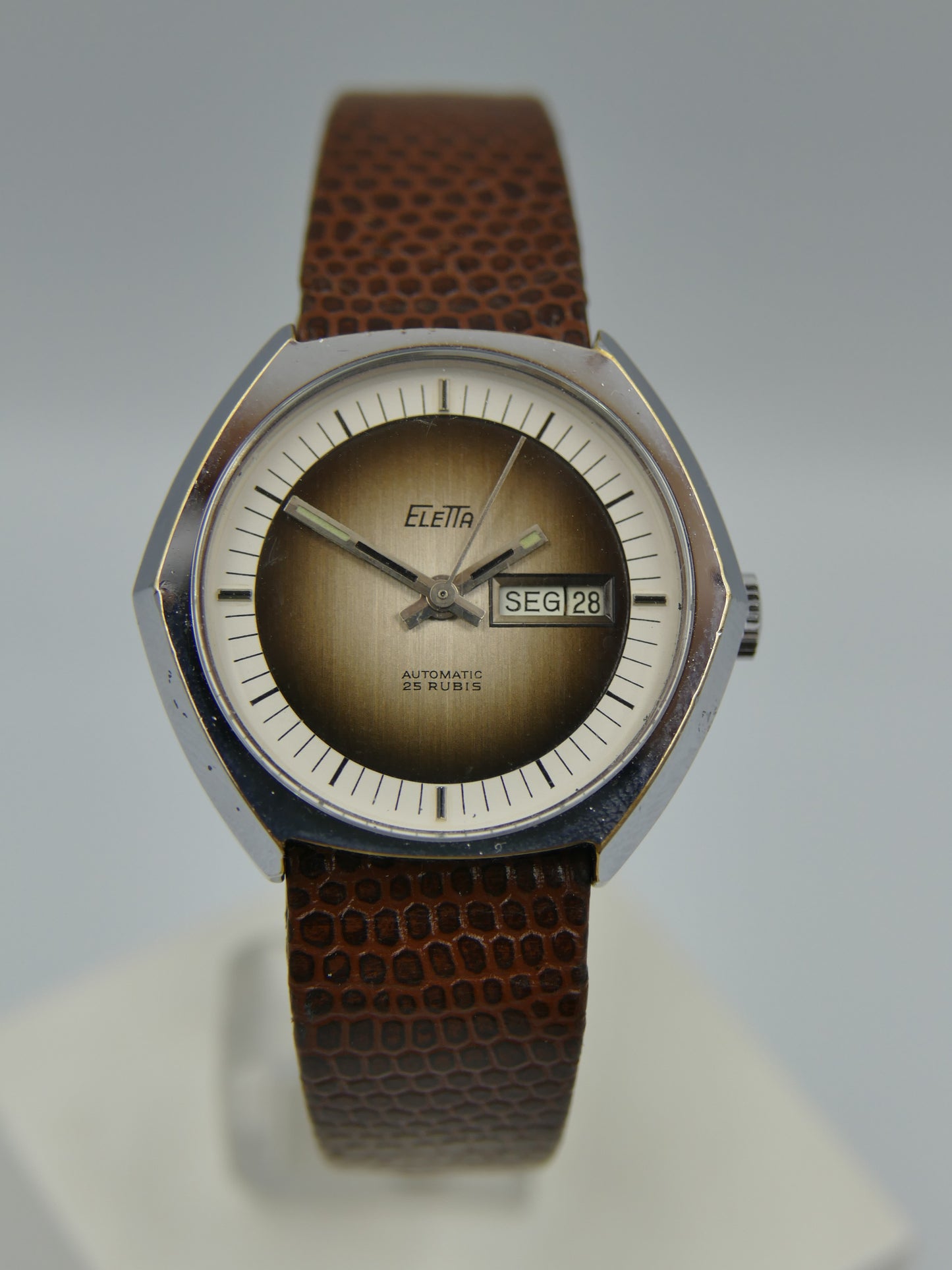 70s vintage watch lady Eletta AS 5106 automatic 25J serviced