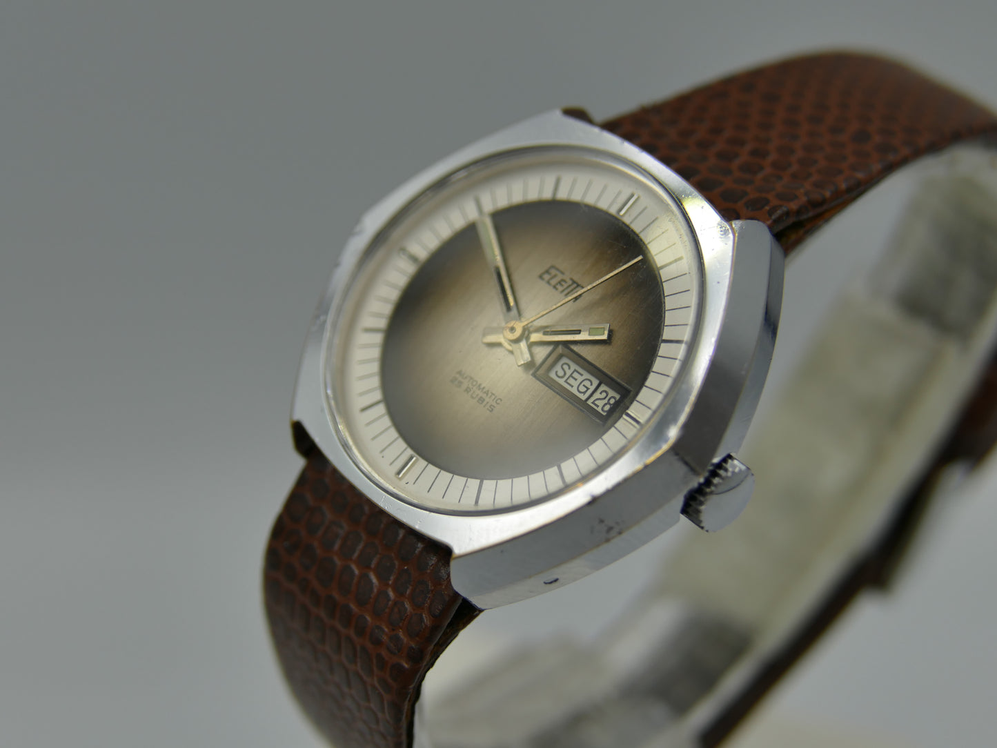 70s vintage watch lady Eletta AS 5106 automatic 25J serviced