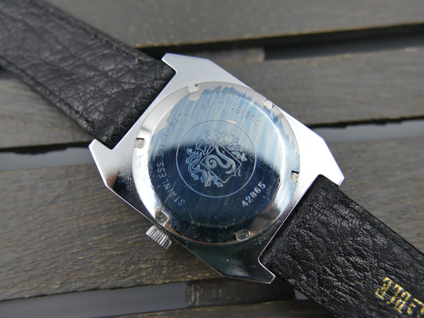70s vintage watch mens NOS Yema Y10 Ref. 55.205.1 Automatic FE 4611