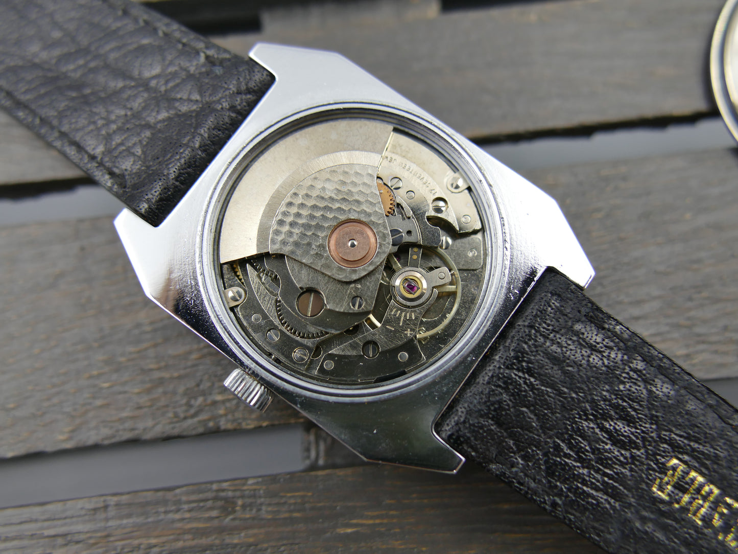 70s vintage watch mens NOS Yema Y10 Ref. 55.205.1 Automatic FE 4611