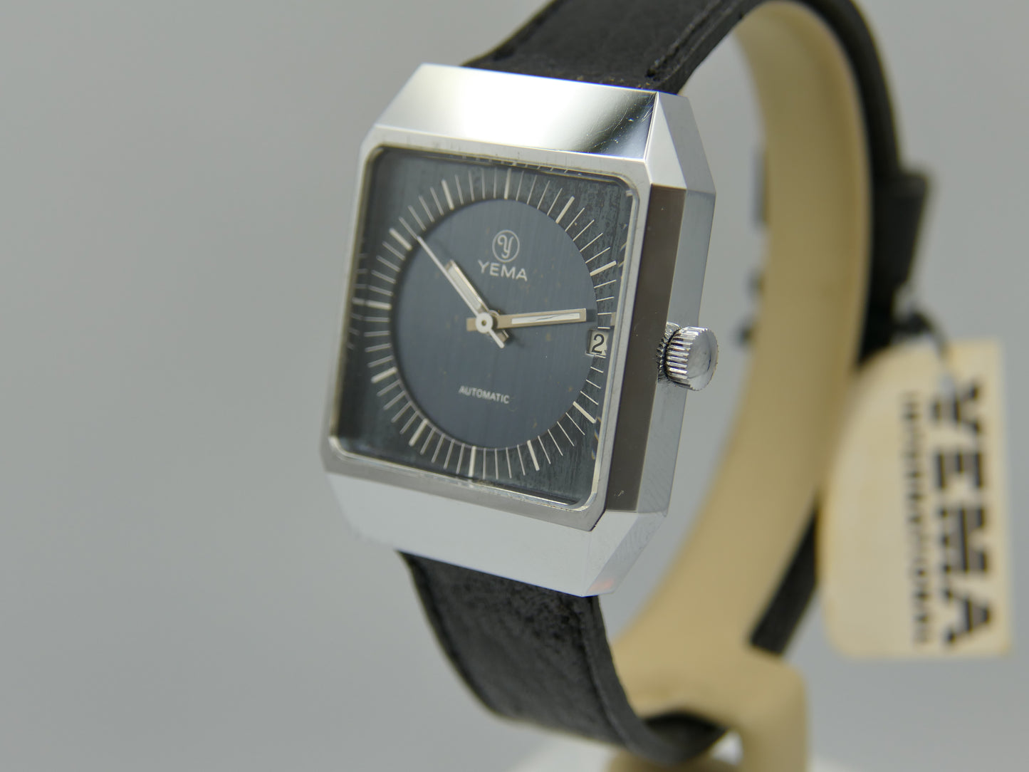 70s vintage watch mens NOS Yema Y10 Ref. 55.205.1 Automatic FE 4611
