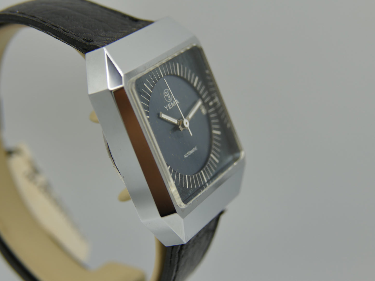 70s vintage watch mens NOS Yema Y10 Ref. 55.205.1 Automatic FE 4611