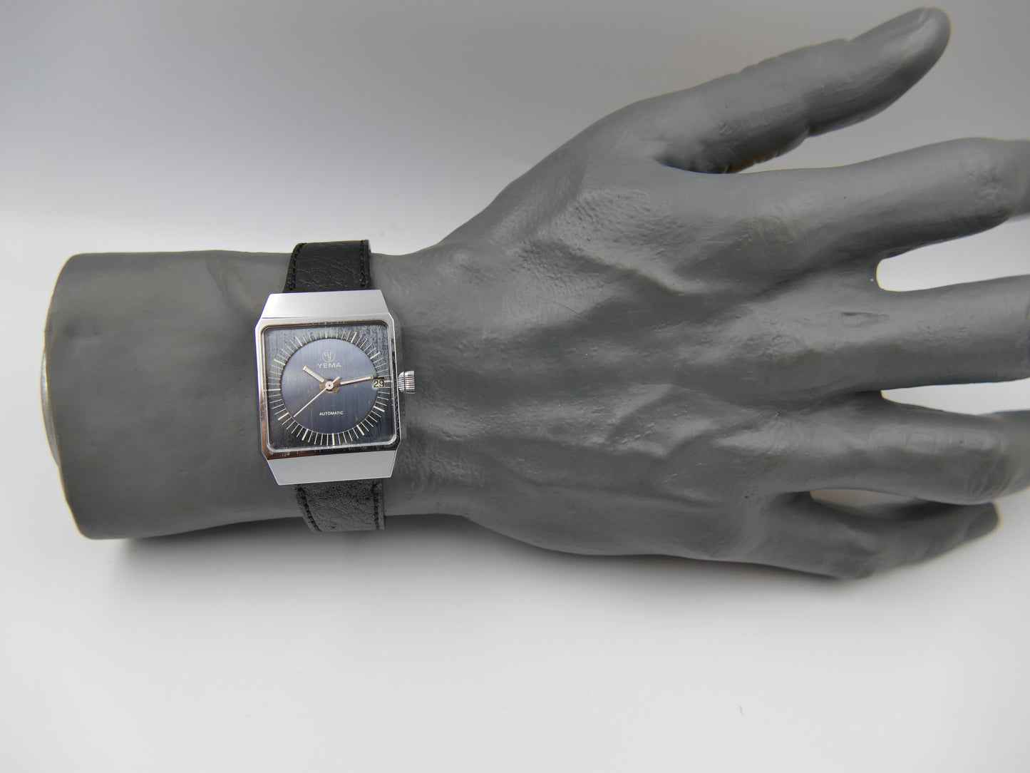 70s vintage watch mens NOS Yema Y10 Ref. 55.205.1 Automatic FE 4611