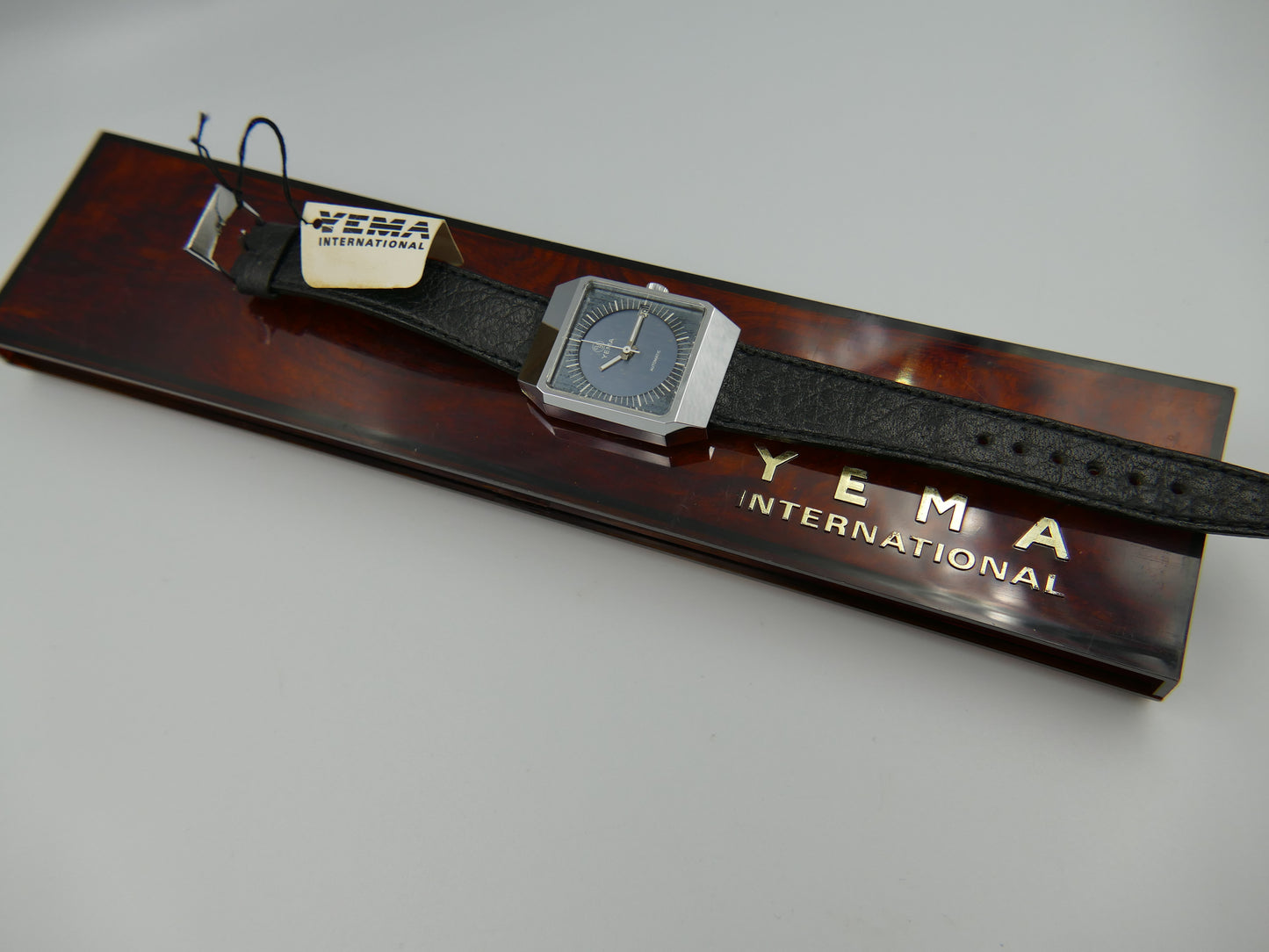 70s vintage watch mens NOS Yema Y10 Ref. 55.205.1 Automatic FE 4611