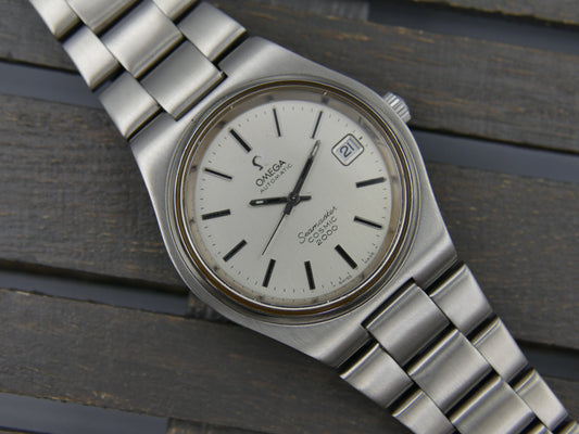 70s vintage watch mens Omega Seamaster cosmic 2000 ref. 166.136 automatic cal 1012 serviced