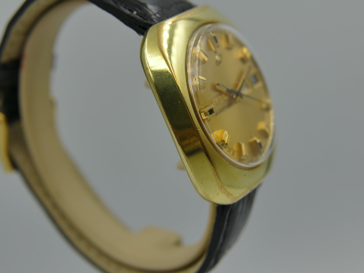70s vintage watch mens Enicar automatic AR 167 ref 147-01-13 jumbo serviced