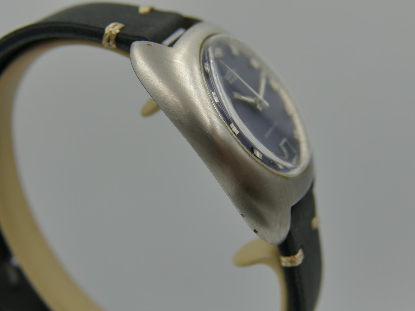 70s vintage watch mens BWC swiss ref 713046 automatic ETA 2452 NOS