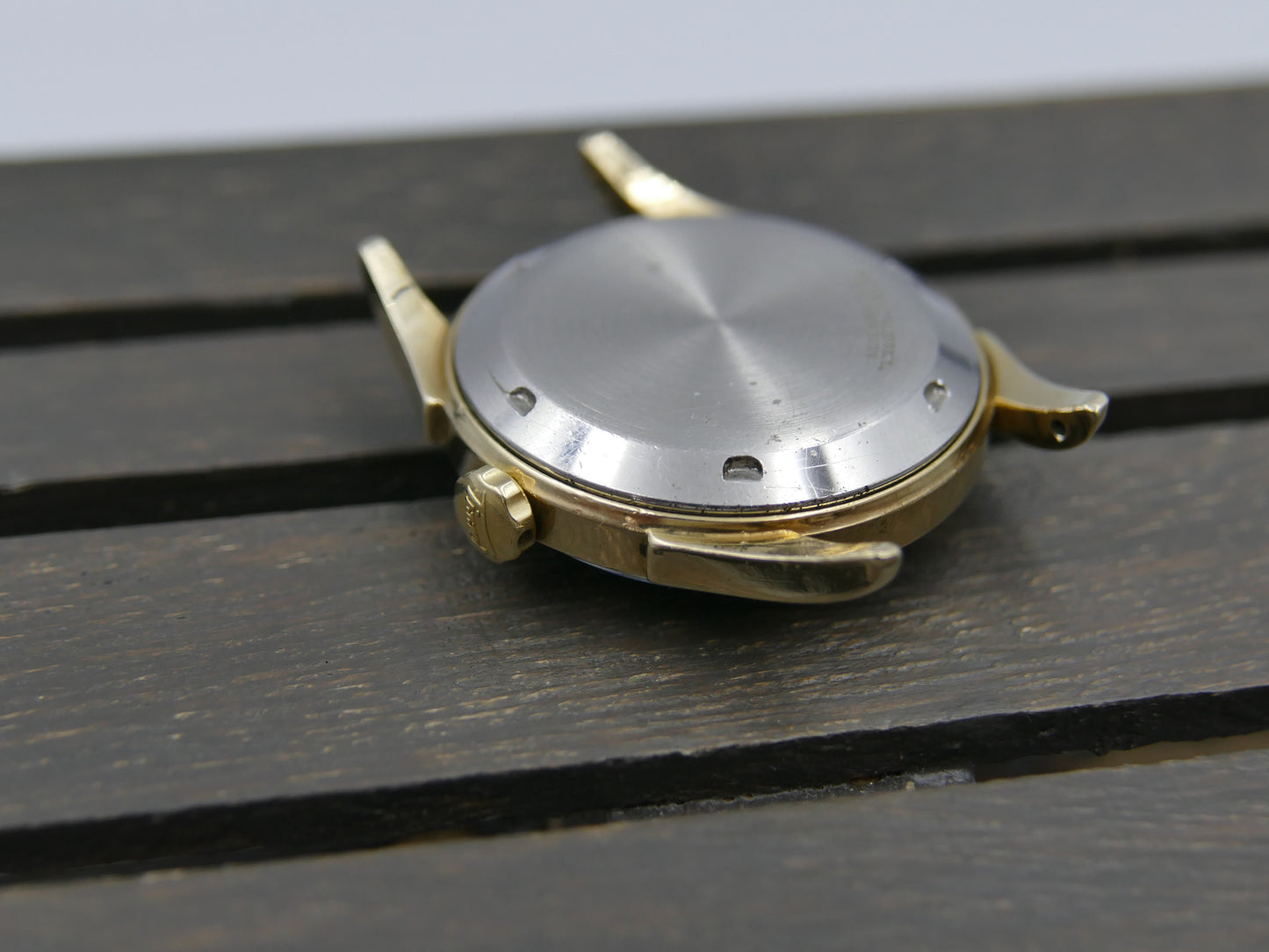 50s vintage watch mens TISSOT bumper automatic cal. 28,5-21T Black Honeycomb
