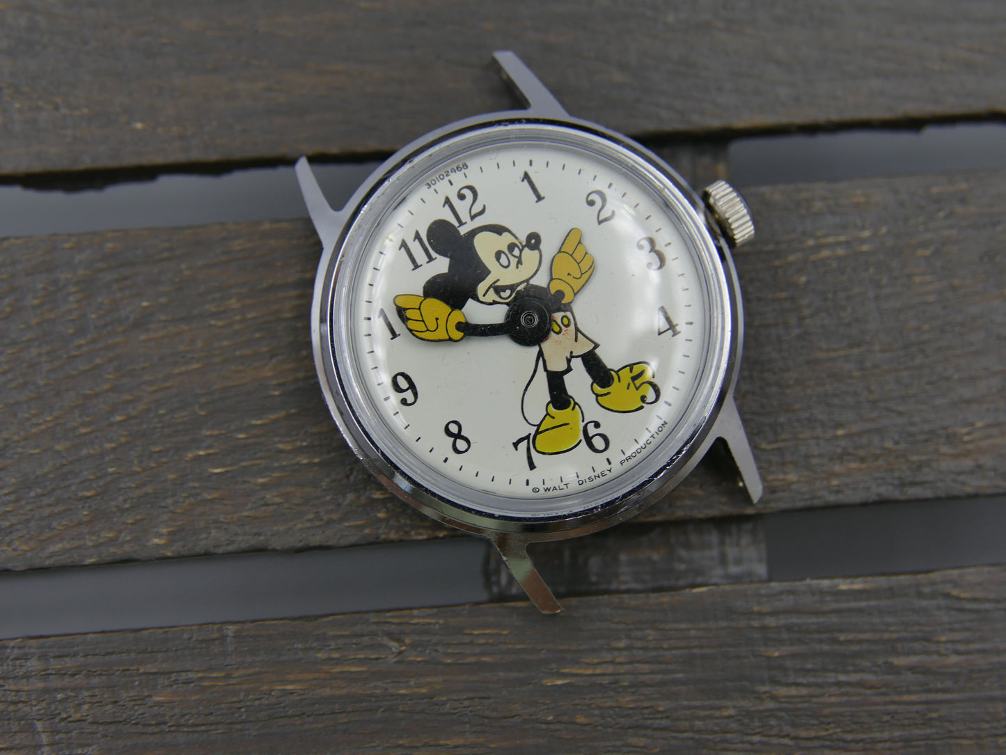 60s Vintage watch Timex Disney Mickey Mouse manual wind Pop Culture