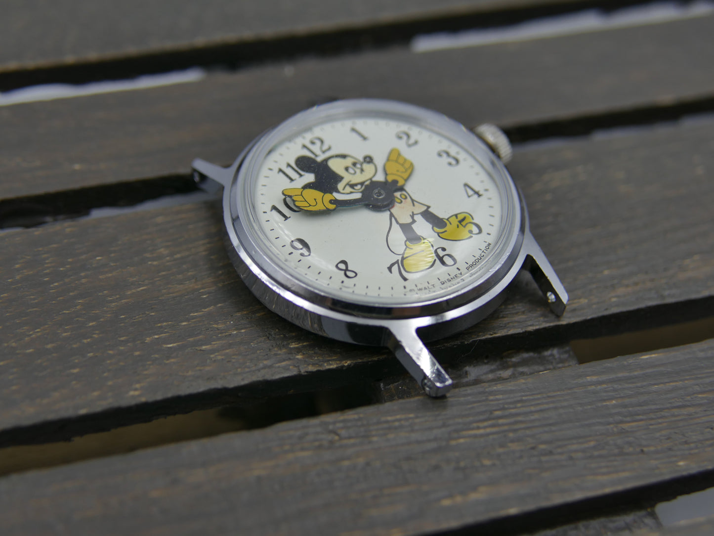 60s Vintage watch Timex Disney Mickey Mouse manual wind Pop Culture